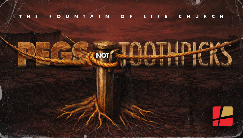 Pegs, not Toothpicks